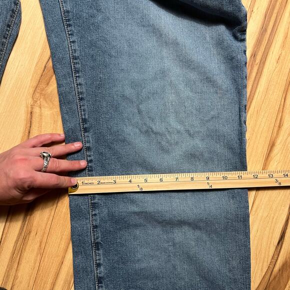 VINTAGE Y2K Baggy Skater Jeans Size 30X32 Breakdown Wide Leg Retro Streetwear - Picture 6 of 9